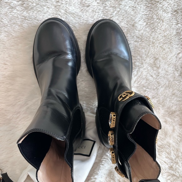 Gucci Block heel Chelsea Boots 100% authentic - Picture 8 of 8